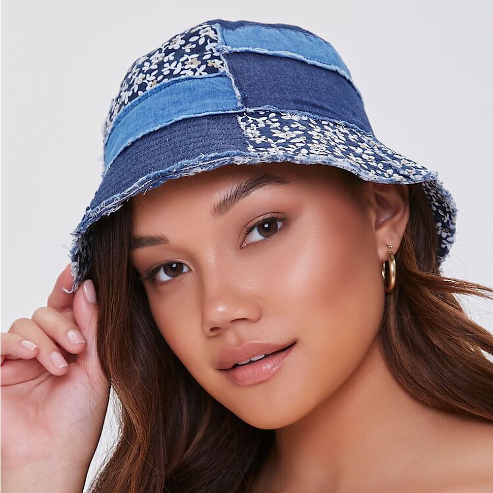 New Patchwork Bucket Hat